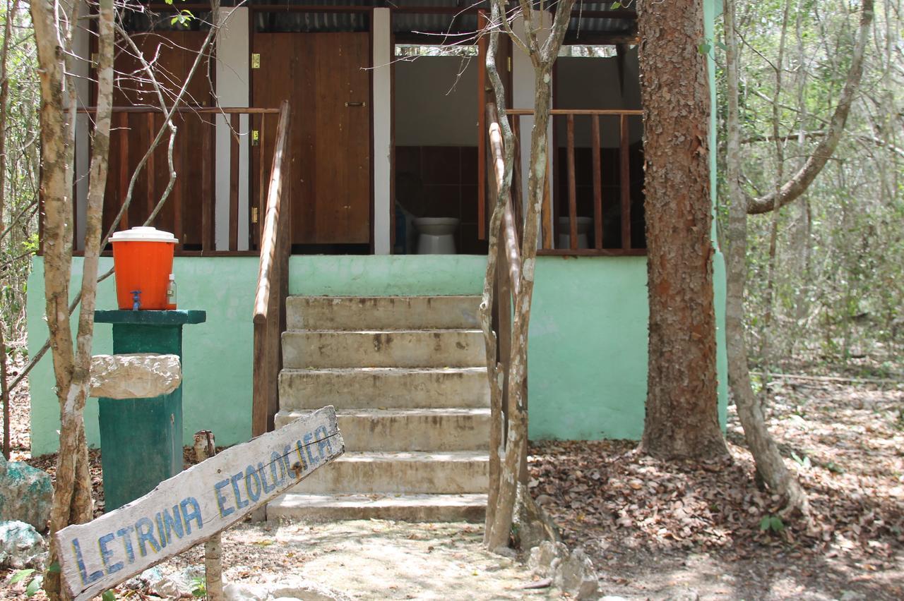 Campamento Yaax Che en Calakmul Conhuas Exterior foto